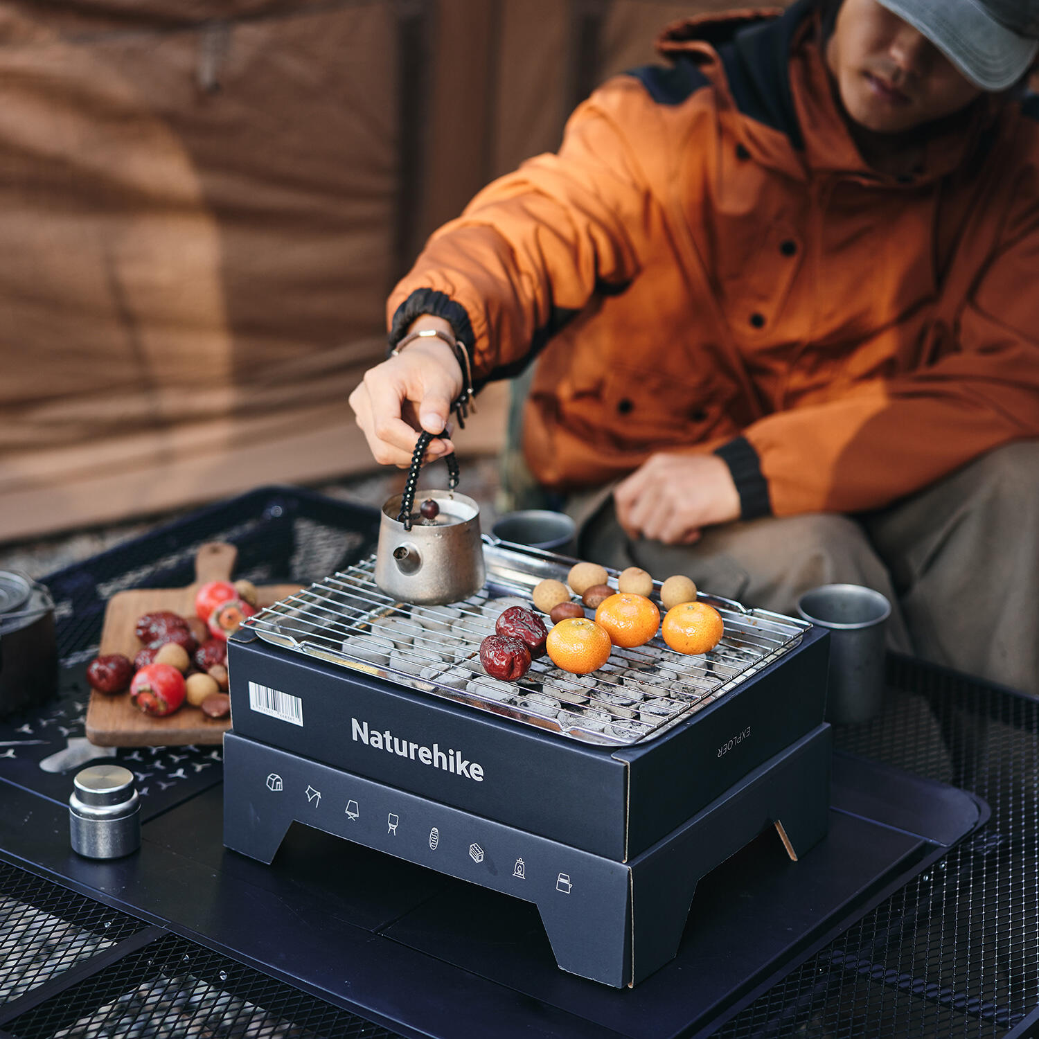 Portable disposable bbq hot sale