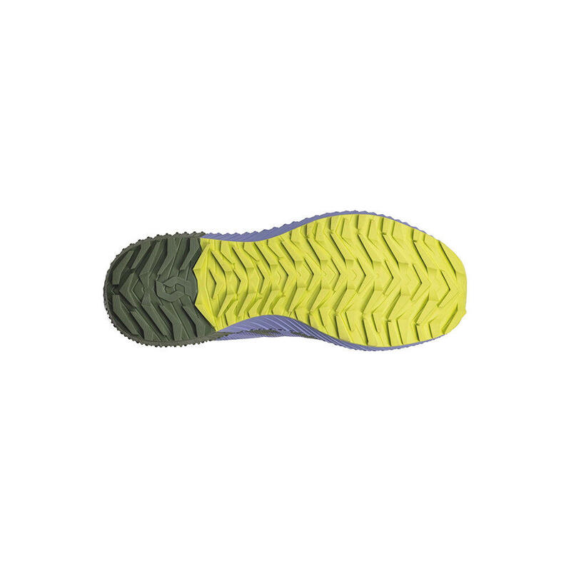 Kinabalu 2 女裝越野跑鞋 - 藍 x 綠色