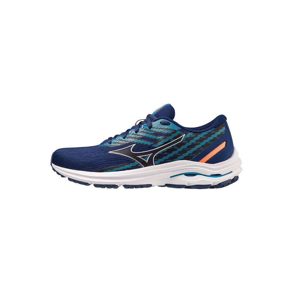 Wave Equate 7 Men Road Running Shoes Navy Silver