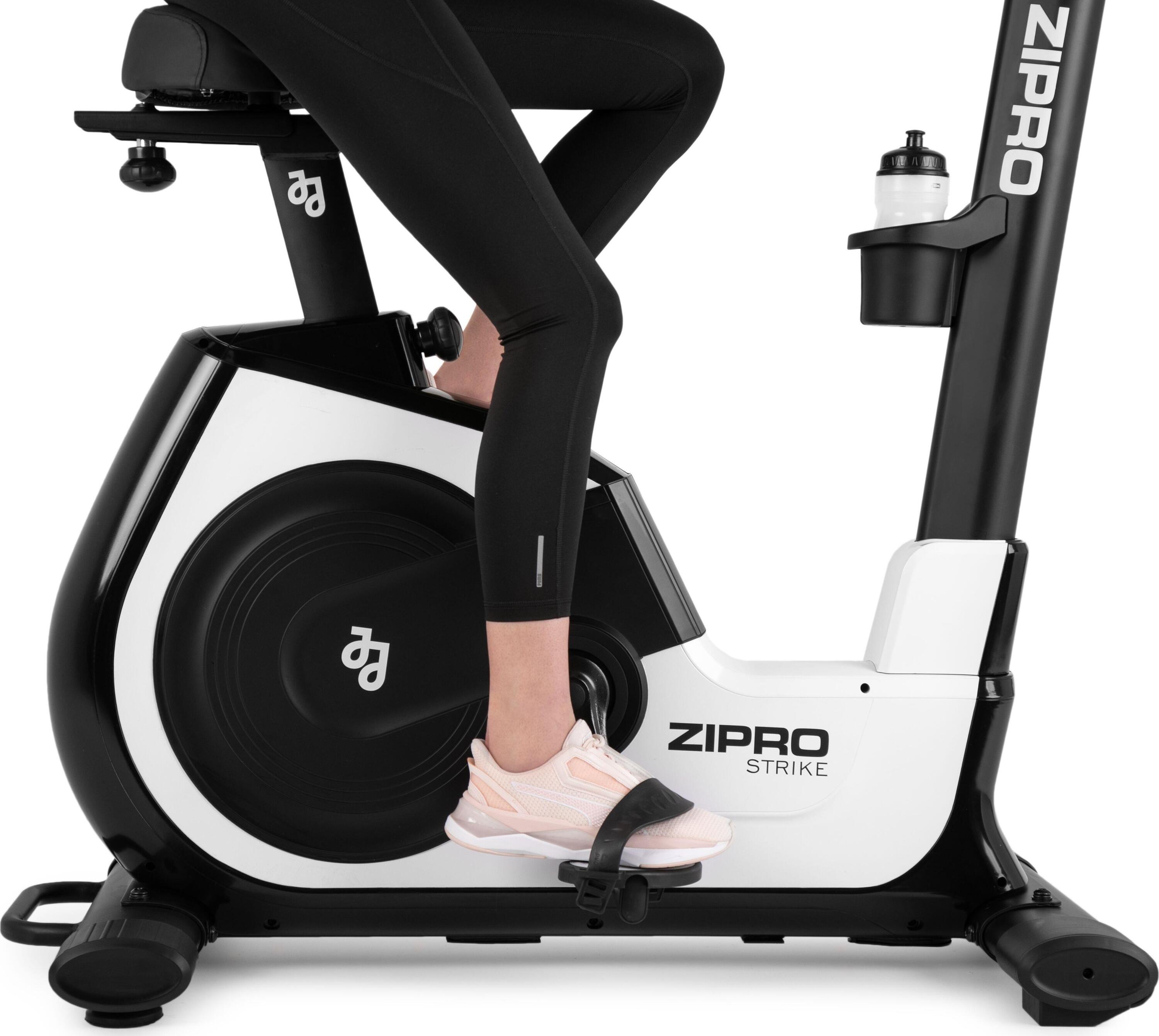 Bicicleta estática Zipro Strike White 32 niveles de resistencia para cardio 6/8