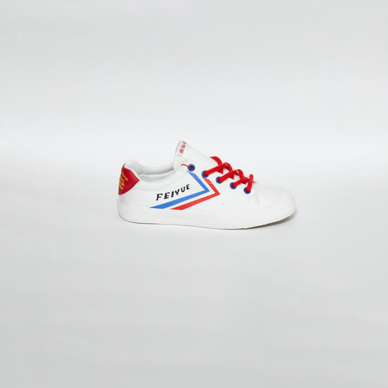 Feiyue 2024 Red LO Canvas Shoes - White/Red
