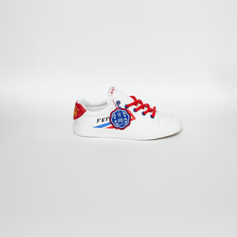 Feiyue 2024 Red LO 帆布鞋 - 白色/紅色