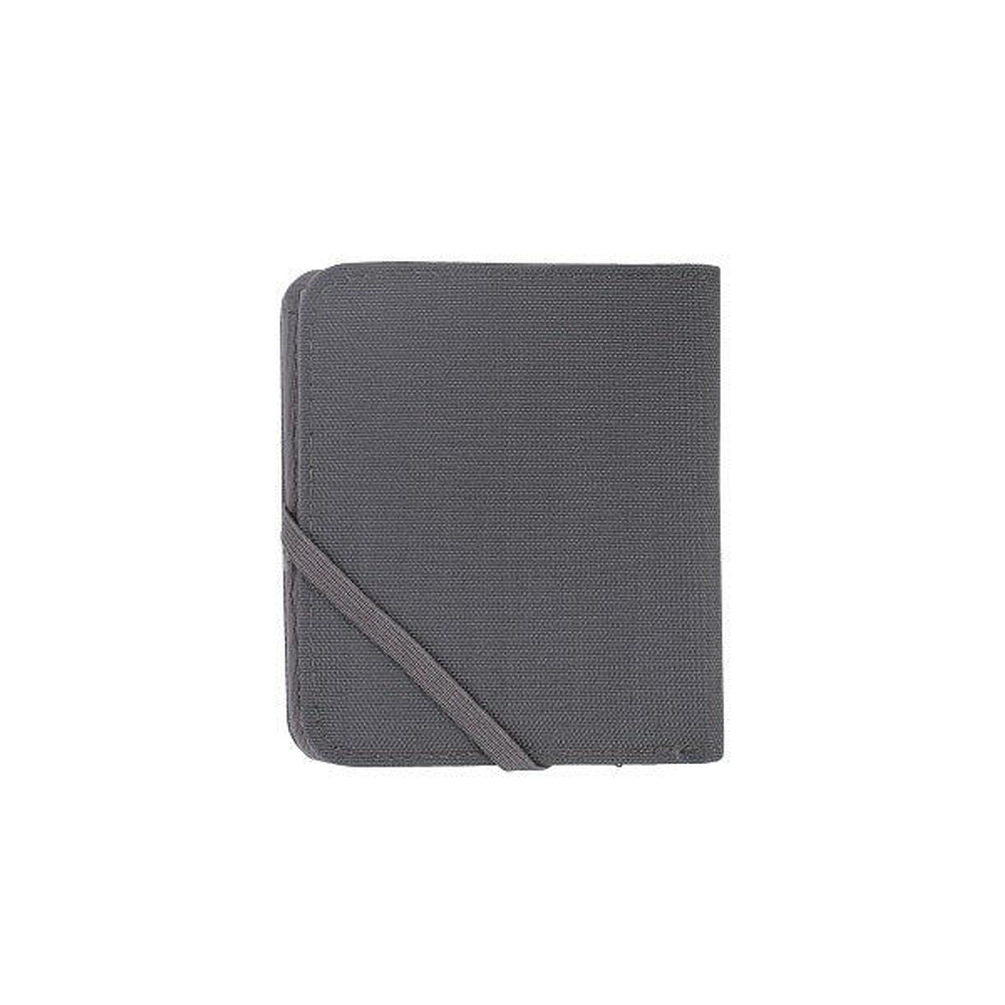 RFID Compact Recycled Wallet - Grey