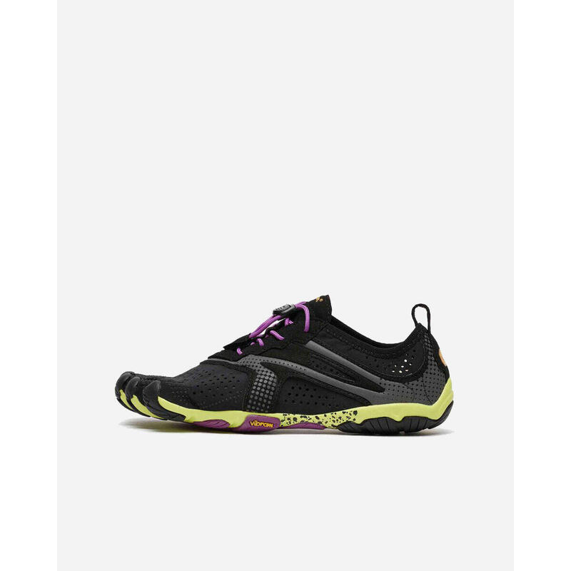 V-RUN Fivefingers Shoe - Black / Yellow / Purple