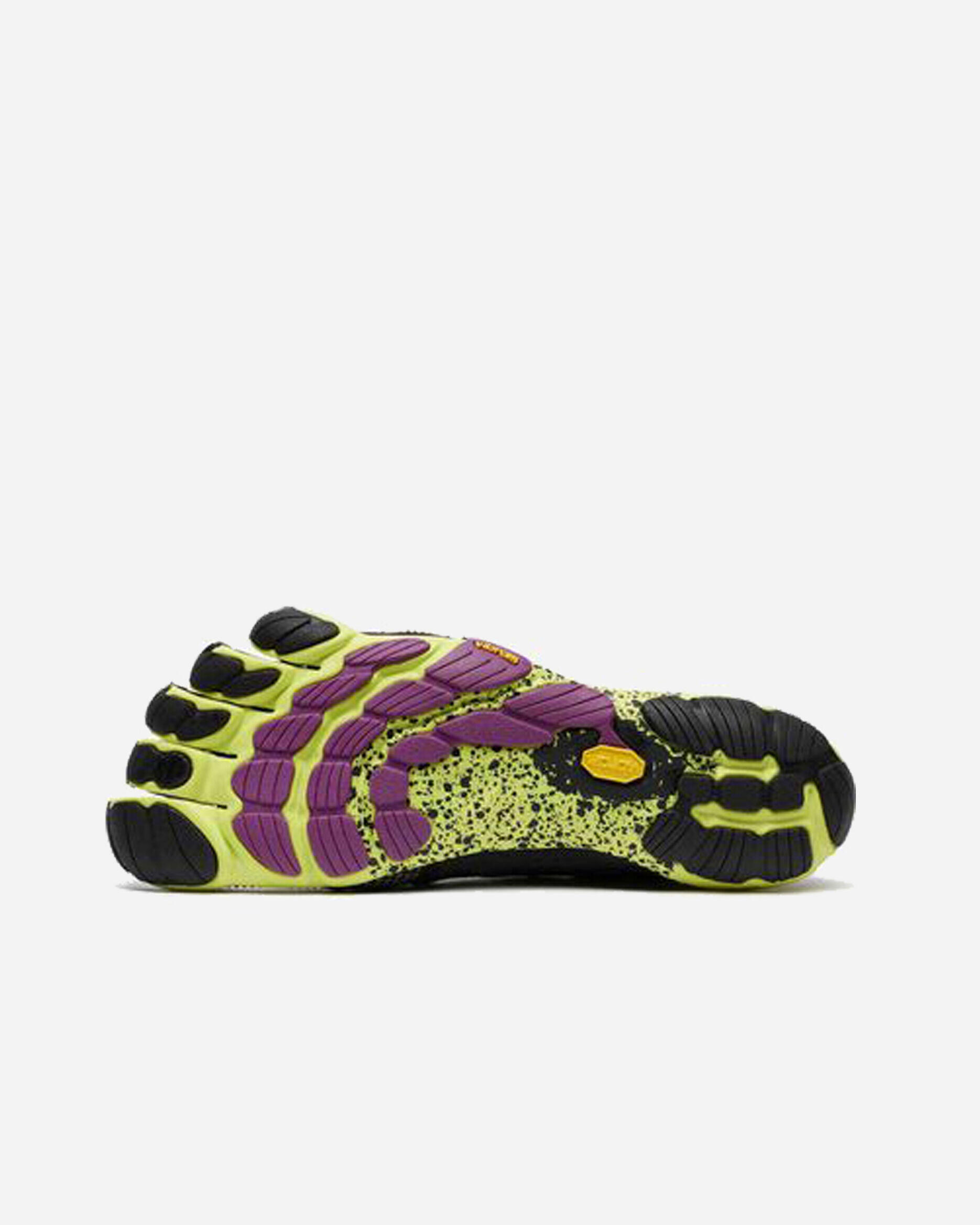 V-RUN Fivefingers Shoe Black Yellow Purple