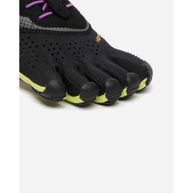 V-Run 五指鞋 - 黑色/黃色/紫色