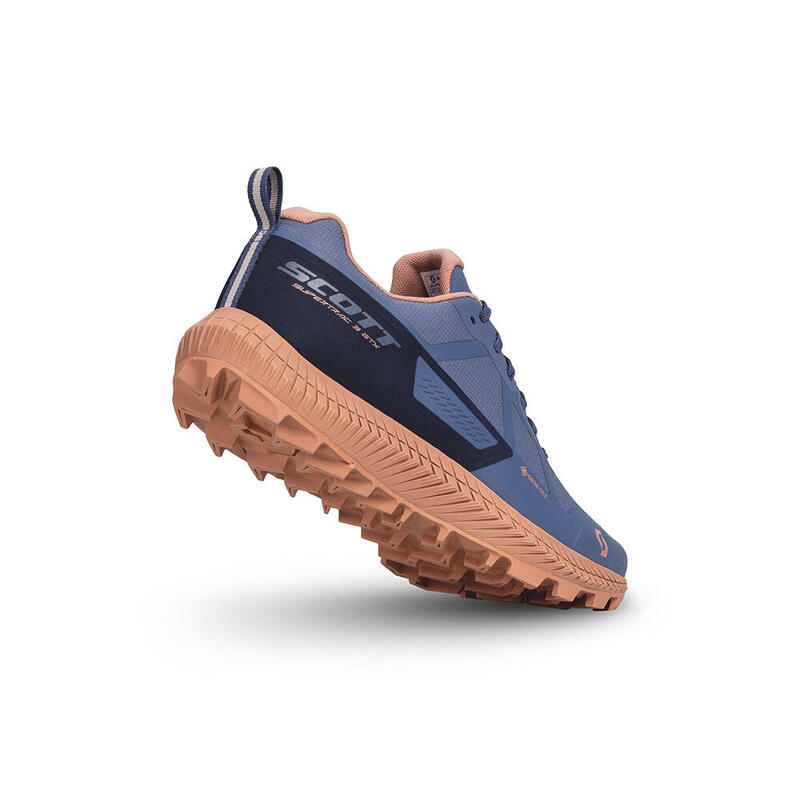 Supertrac 3.0 Women Trail Running Shoes - Blue x Beige