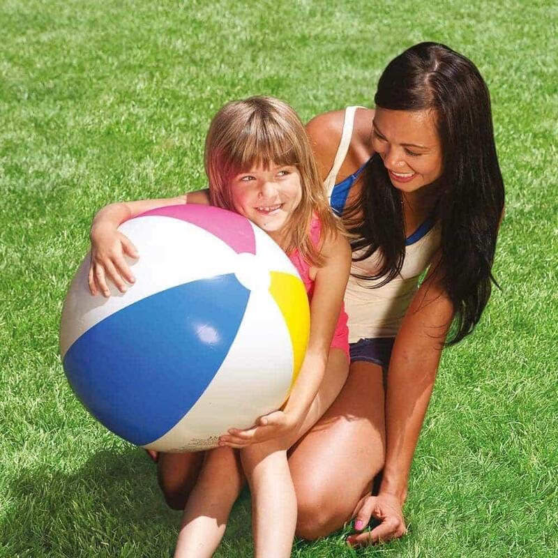 Glossy Panel Inflatable Pool Ball 24"