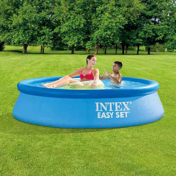 Easy Set 充氣泳池 2.44m x 61cm - 藍色