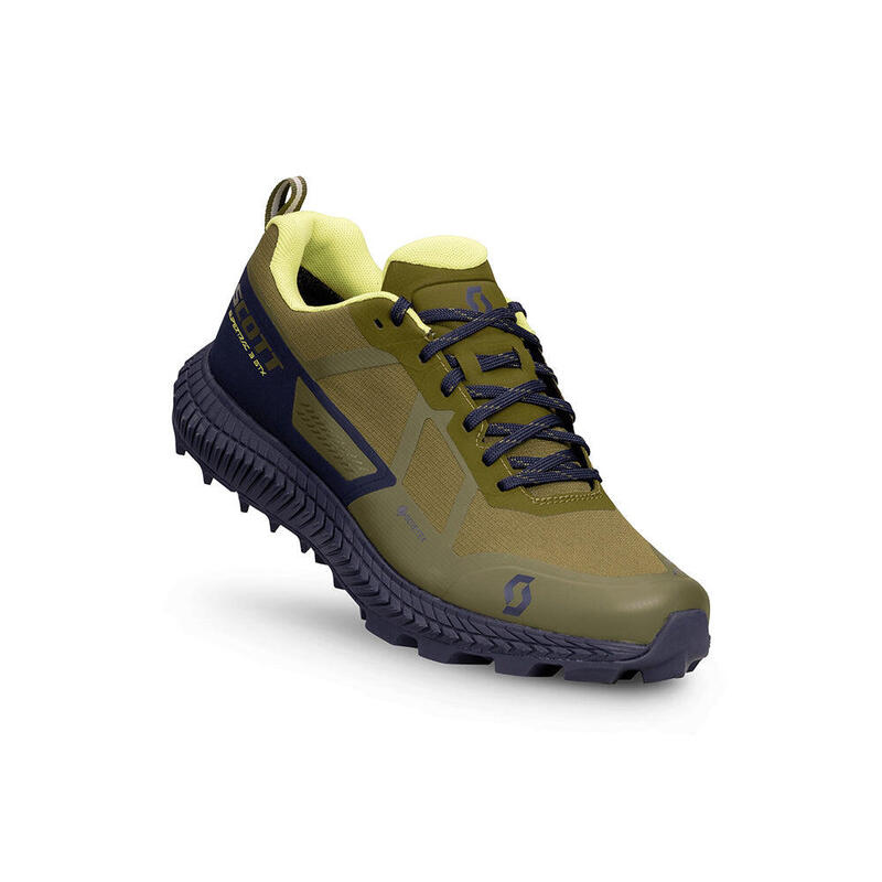 Supertrac 3.0 GTX Men Trail Running Shoes - Green x Blue