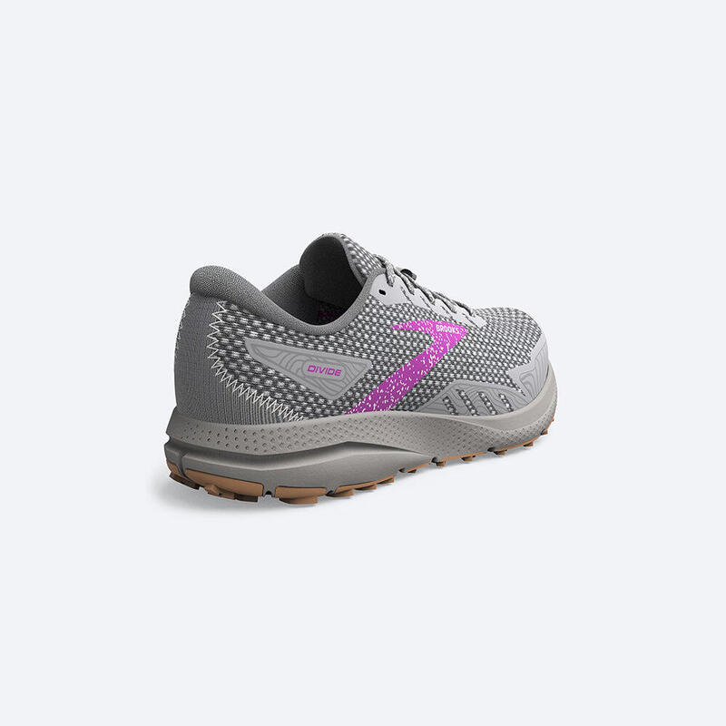 Divide 4 Adult Women Trail Running Shoes - Grey x Purple