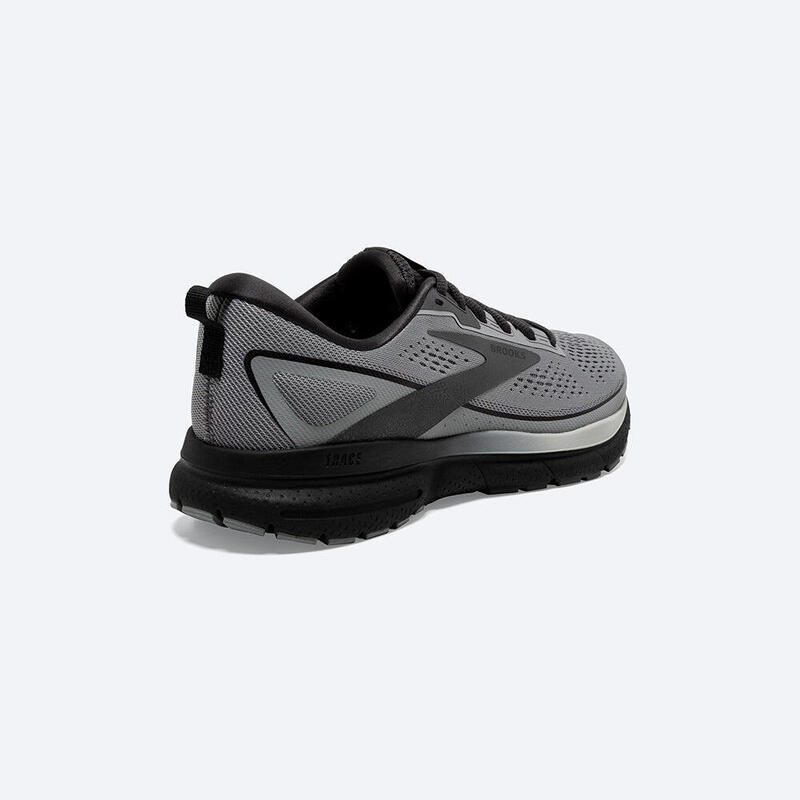 Trace 3 Wide Men Road Running Shoes - Grey x Black