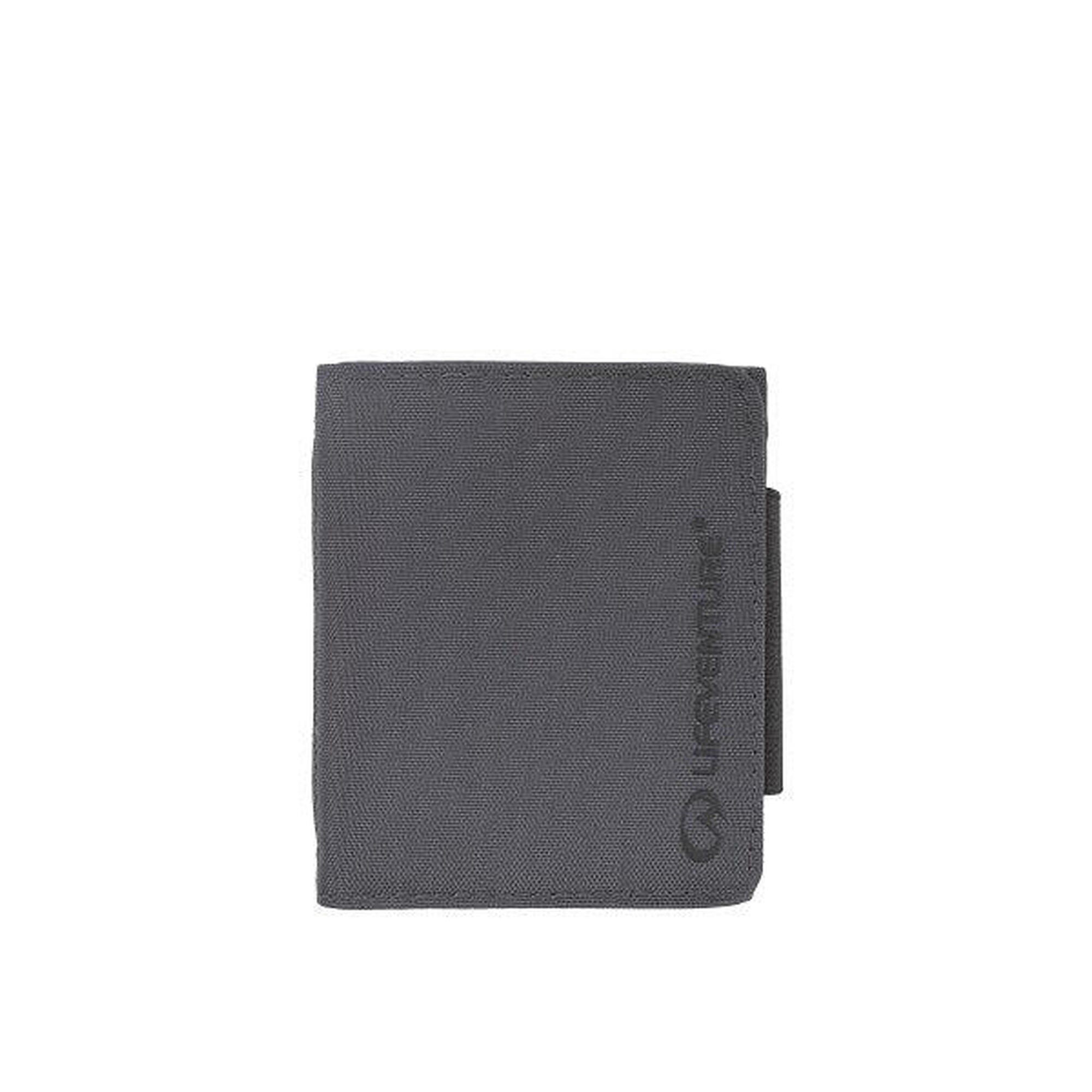 RFID Recycled Wallet (6 card slots) - Grey