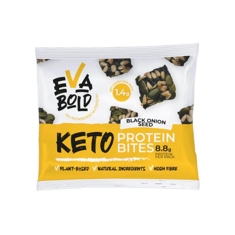 Black Onion Seed Flavor Keto Protein Savoury Bites (30g) - 20 Packs