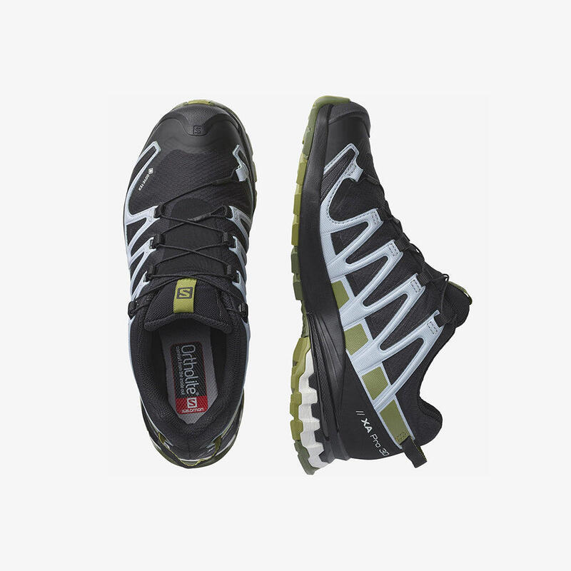 XA Pro 3D V8 GTX Women Waterproof Trail Running Shoes - Black