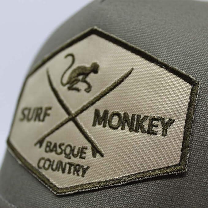Gorra Trucker - 5 Paneles / Adulto / Talla única (Verde/Beige) 2/7