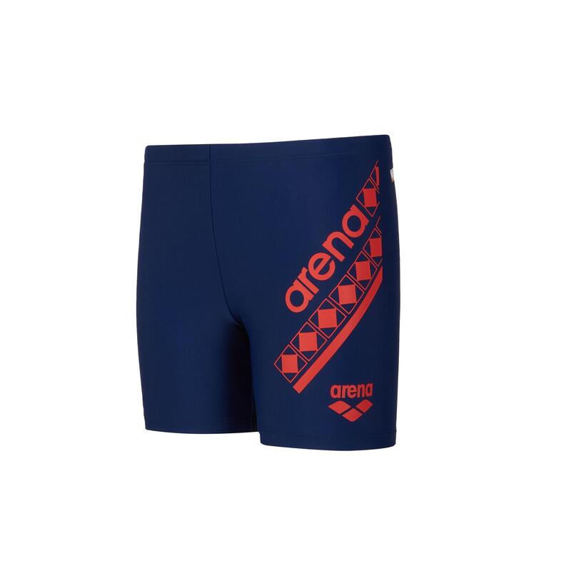 ASIAN RANGE 50TH JUNIOR TOUGHSUIT TRAINING TRUNK - NAVY / RED