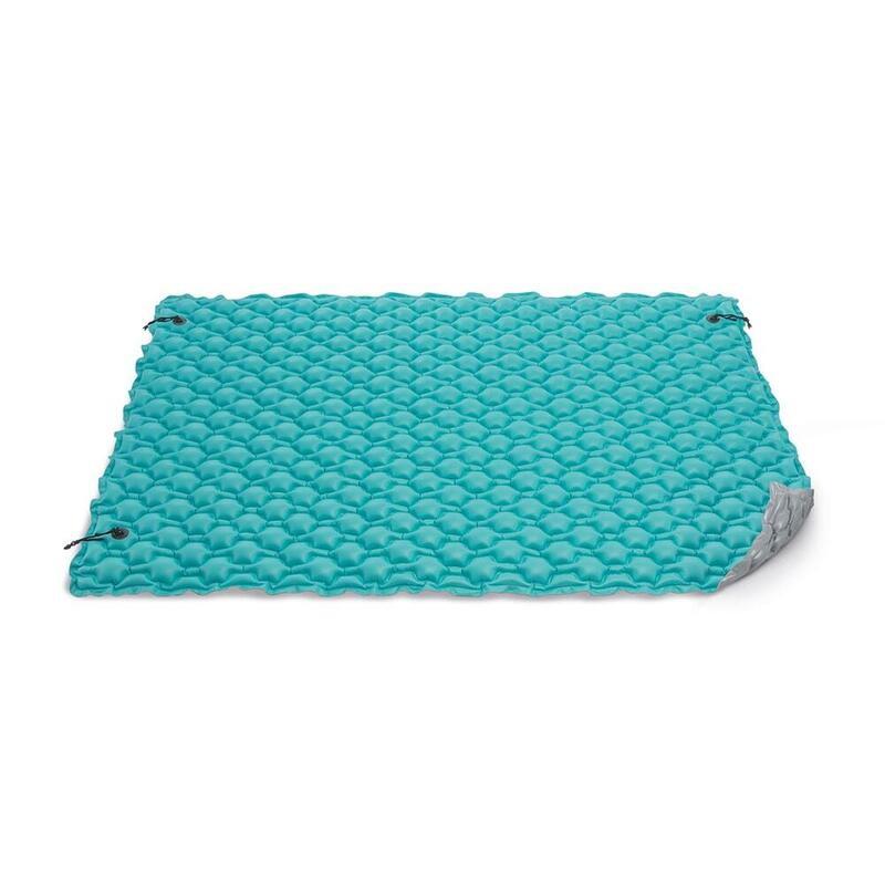 Giant Inflatable Floating Mat 114" X 89"- Blue