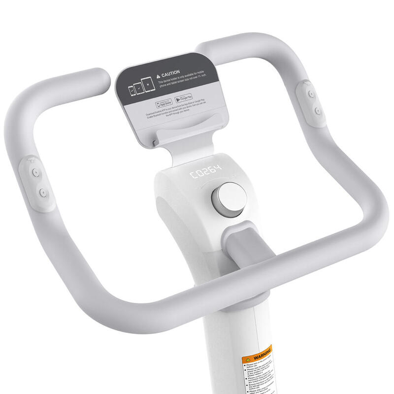 AI Smart Bike Exercise Bike - White