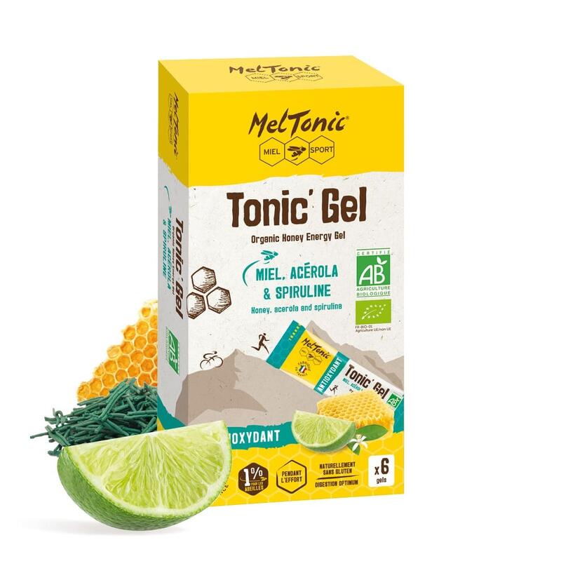 Gel énergétique Meltonic Bio antioxydant Pack de 6