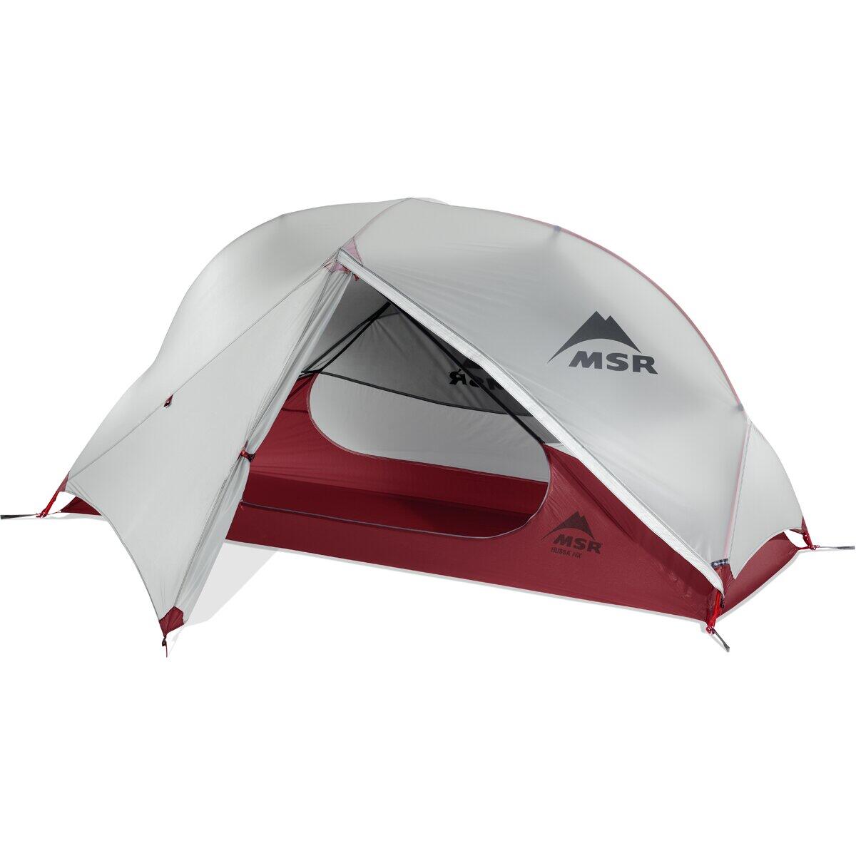 MSR Hubba Nx Solo Backpacking Tent Gray 1/3