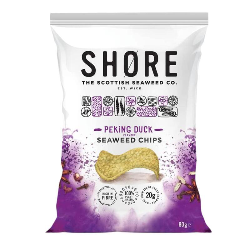 Peking Duck Flavor Seaweed Chips Sharing Bag (80g) - 6 Packs