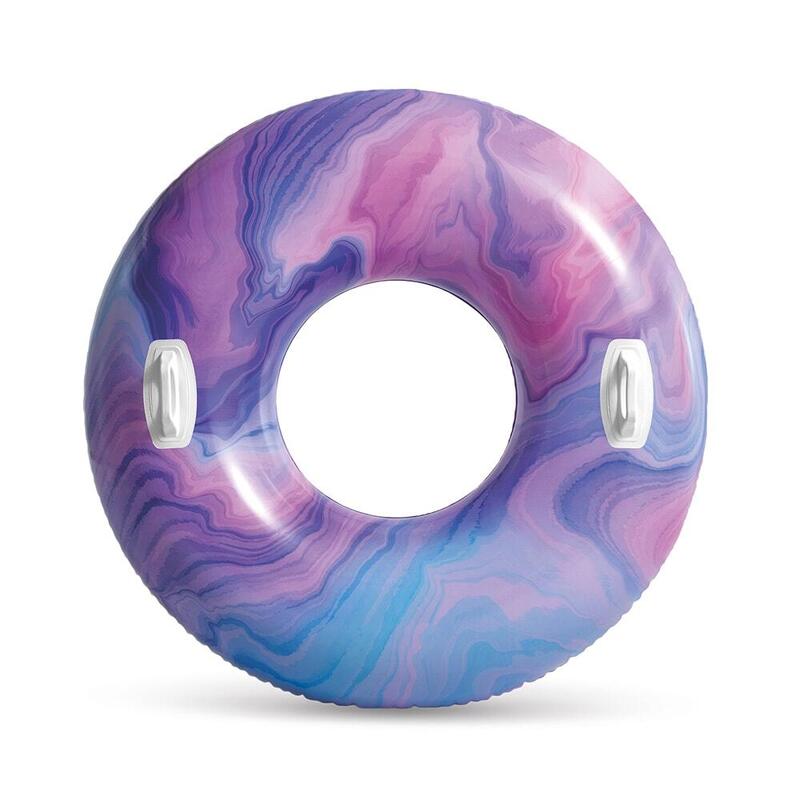 Waves Of Nature Tubes 2 Handles Swim Ring 45" - Random color