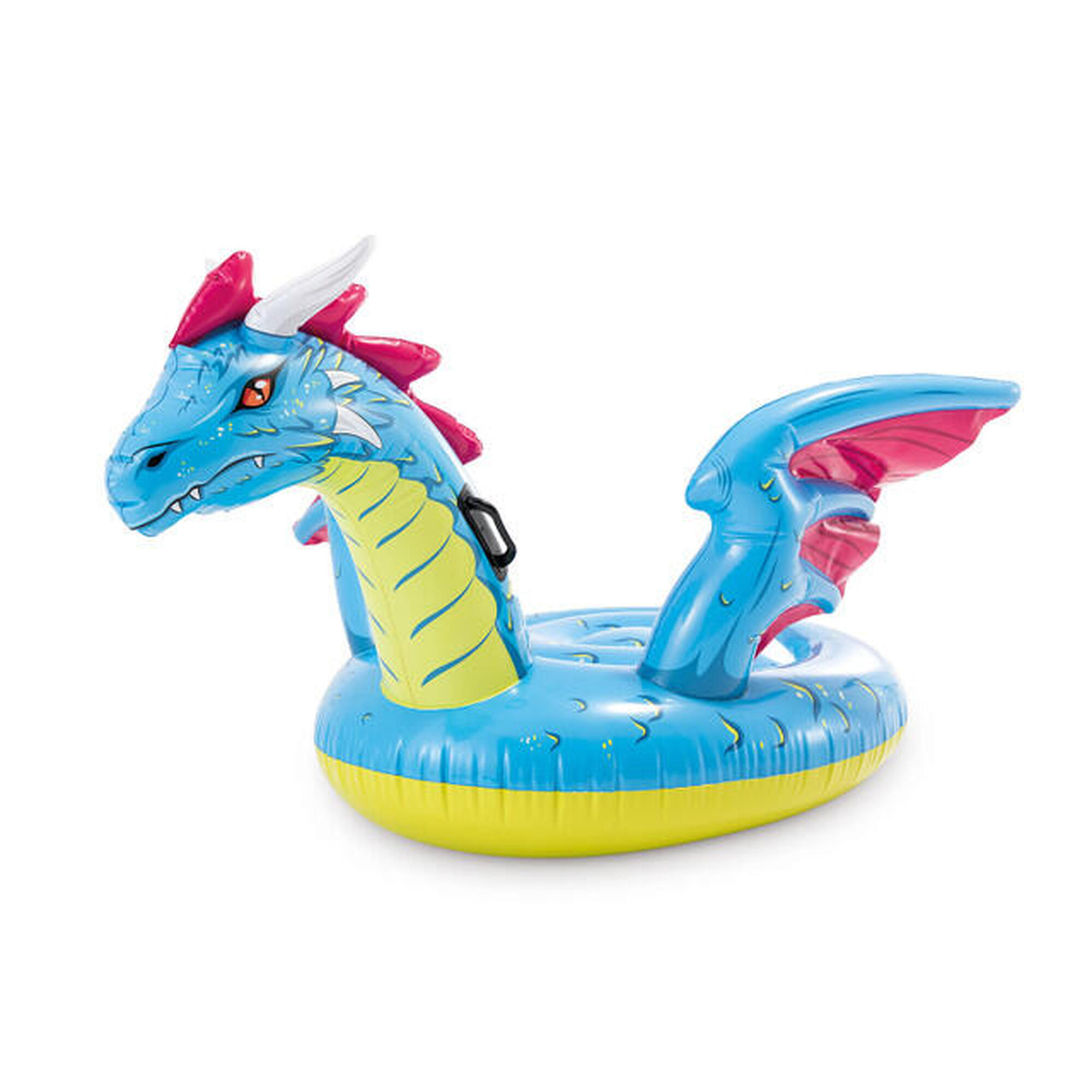 Dragon Ride-On Inflatable Pool Float - Blue
