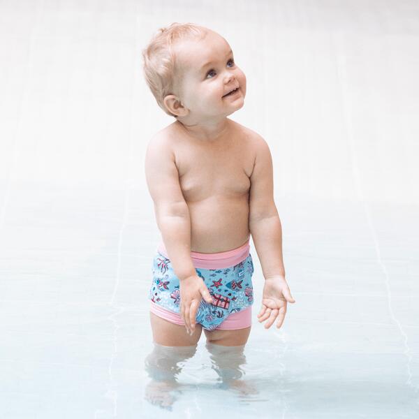 快樂尿布嬰兒游泳尿布褲 - 隱藏的寶藏