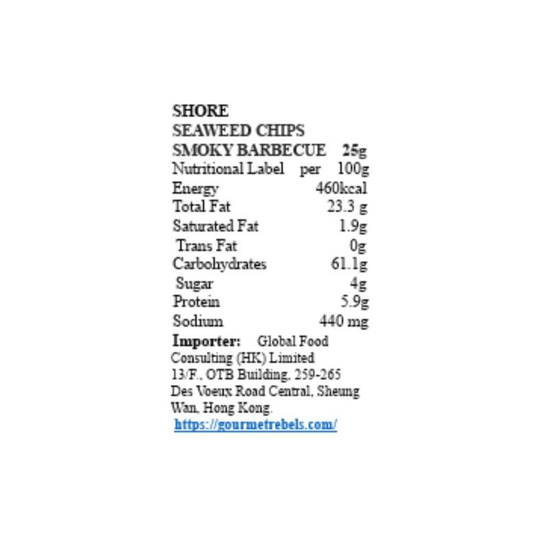 燒烤味海藻穀物脆片 (25g) - 12包