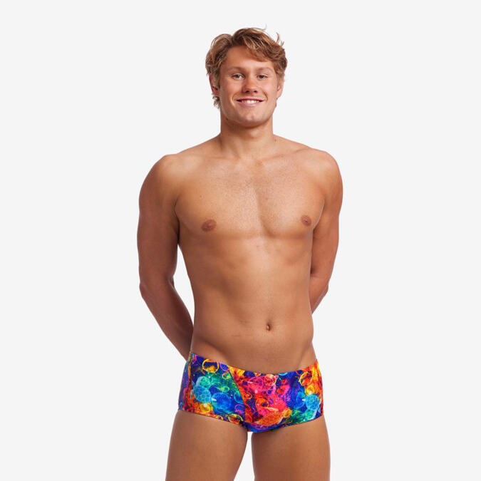 OCEAN GALAXY - MEN'S CLASSIC SWIMMING TRUNKS - BLUE