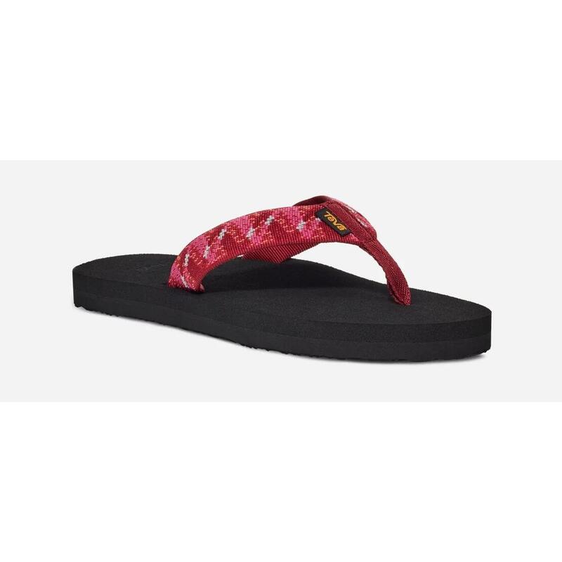 MUSH II WOMEN'S FLIP-FLOPS - INTERSECTIONS RED