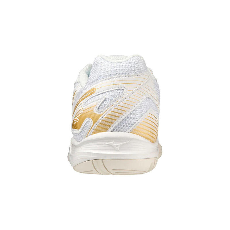 Cyclone Speed 4 Men's Volleyball Shoes - White x Gold