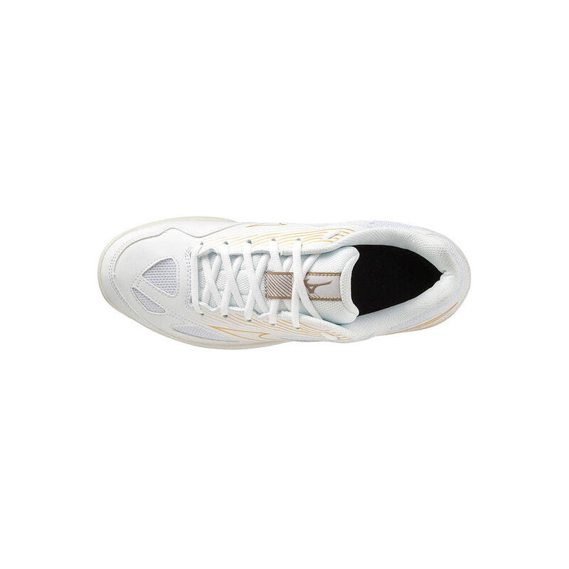 Cyclone Speed 4 Men's Volleyball Shoes - White x Gold