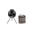 Fan V600 Plus Wireless Rechargeable Camping Fan (POUCH SET) - Black
