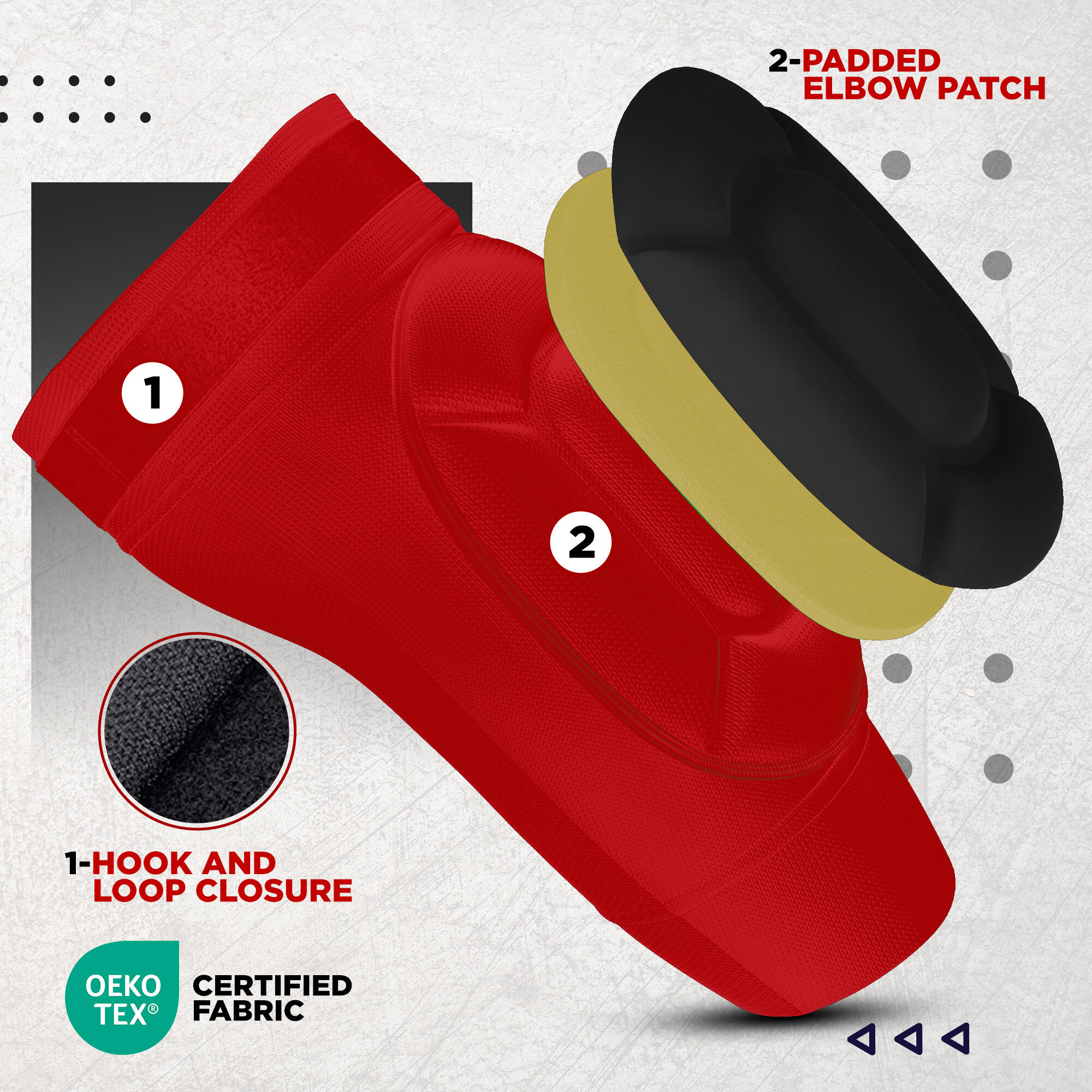 Coudière RDX Hosiery – Rouge/Blanc – M 3/7