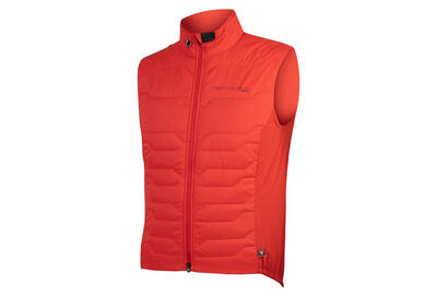 Endura primaloft pro sl ii mouwloos vest rood