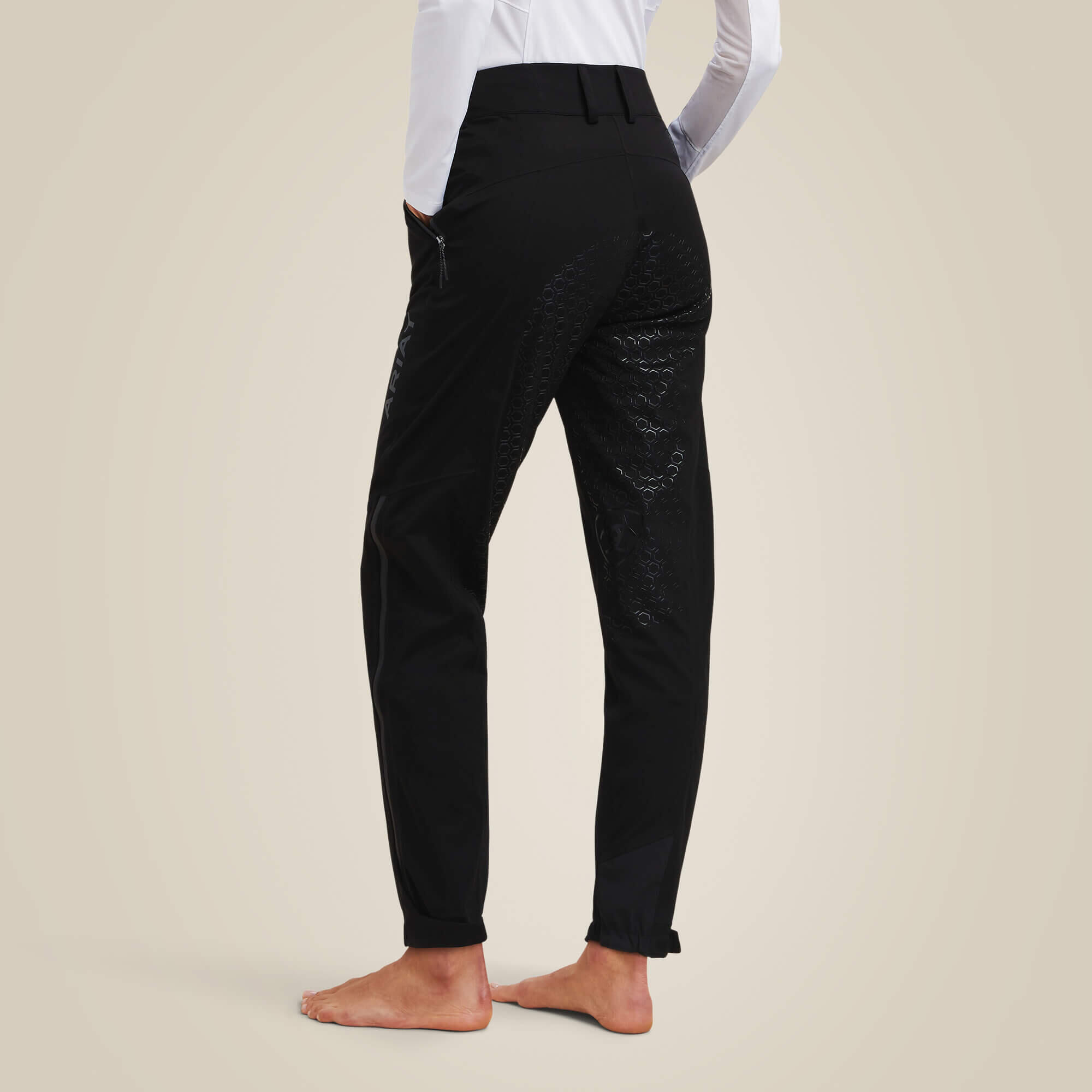 Wasserdichte Full Grip-Hose Damen Ariat Venture H2O Shell 2/3