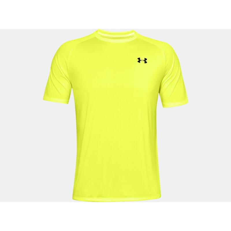 Camiseta de Manga Corta Hombre Under Armour Tech 2.0 Azul