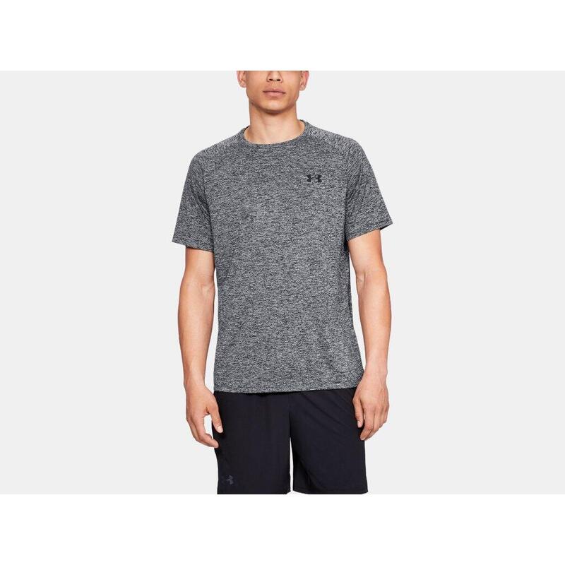 Camiseta de Manga Corta Hombre Under Armour Tech 2.0 Azul