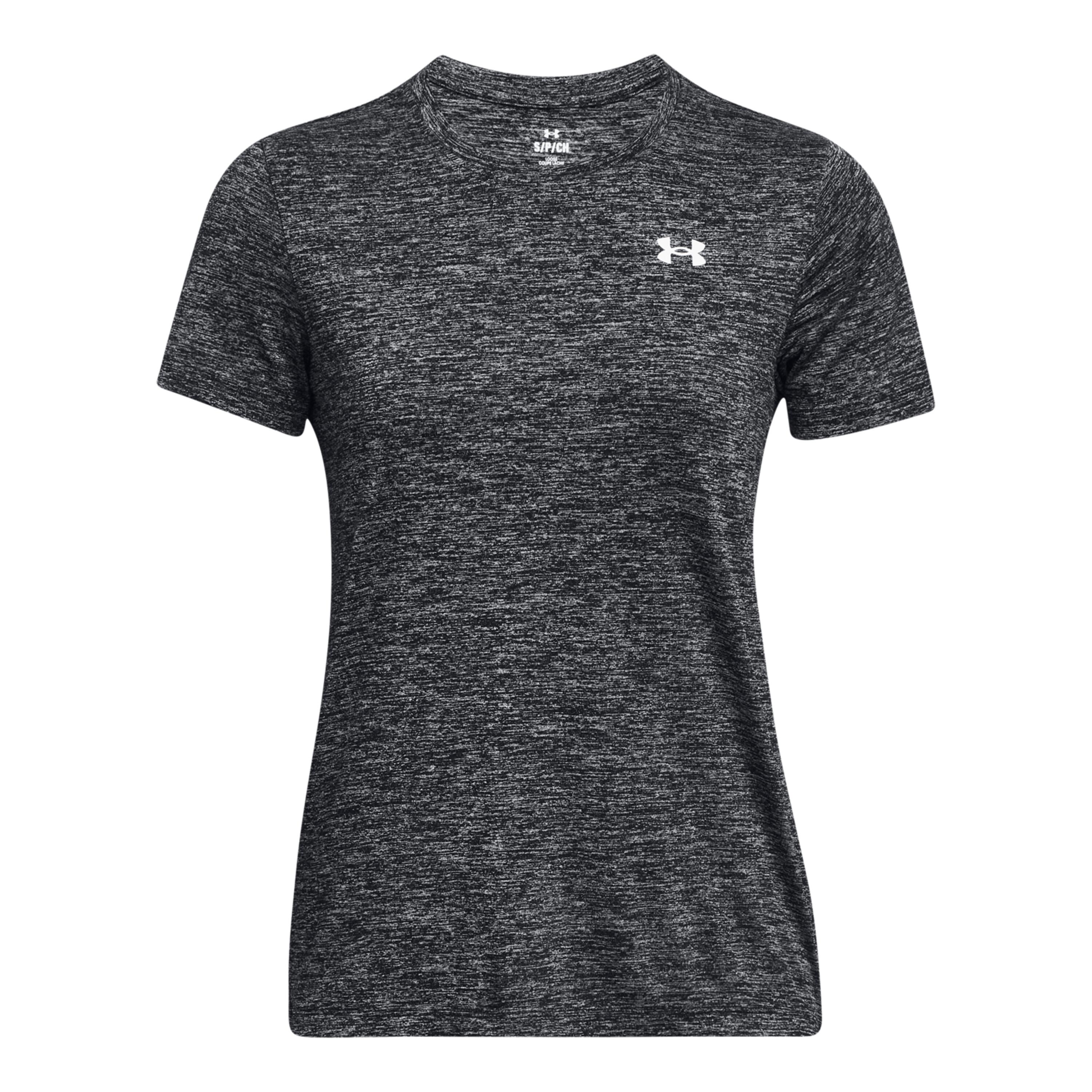 Under Armour - Maillot Femme Under Armour Twist - T-shirt Manches Courtes - Blanc|noir - 42 M/l - Decathlon