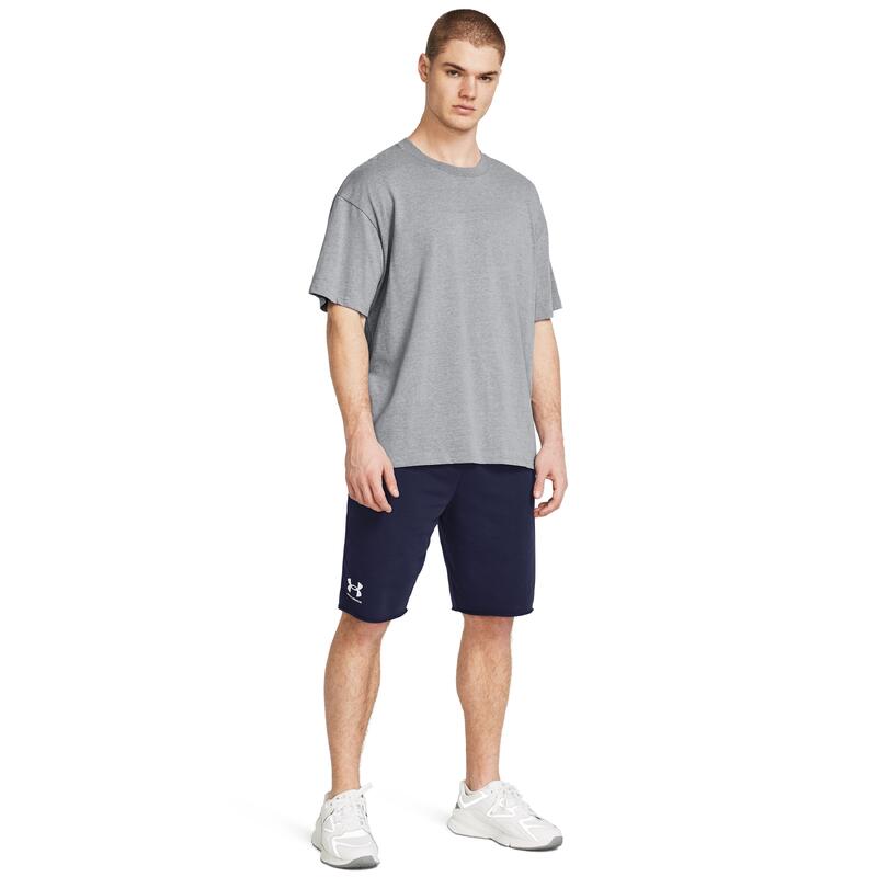 Korte broek Under Armour Ua Rival Terry, Blauw, Mannen