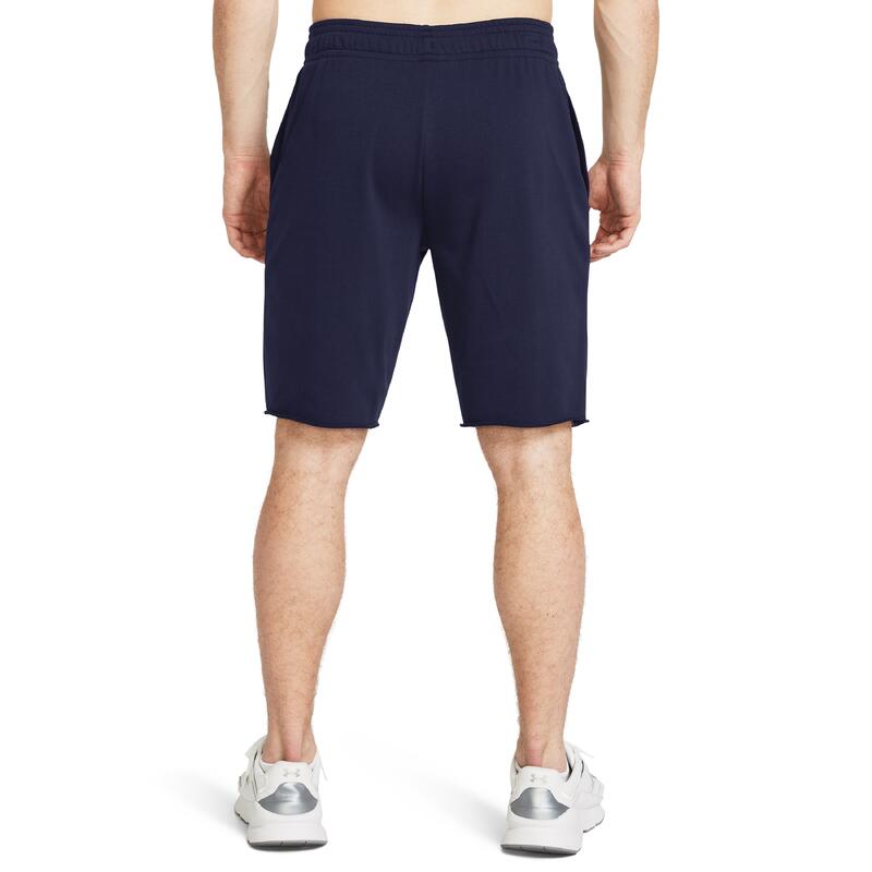 Shorts Under Armour Ua Rival Terry, Bleu, Hommes