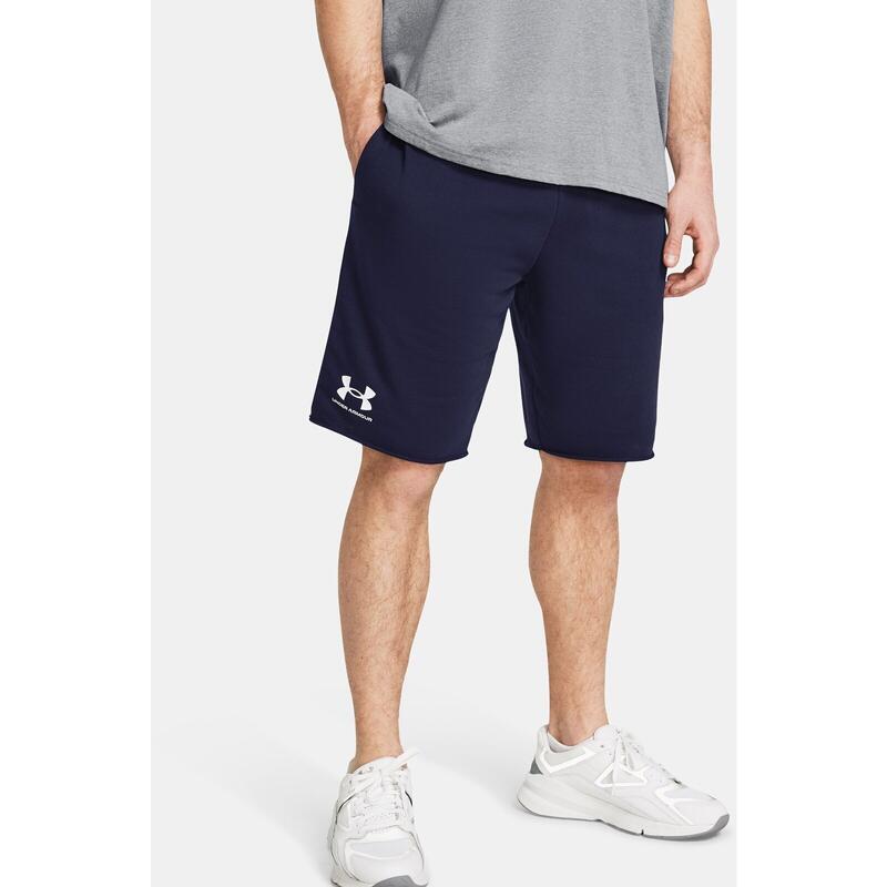 Korte broek Under Armour Ua Rival Terry, Blauw, Mannen