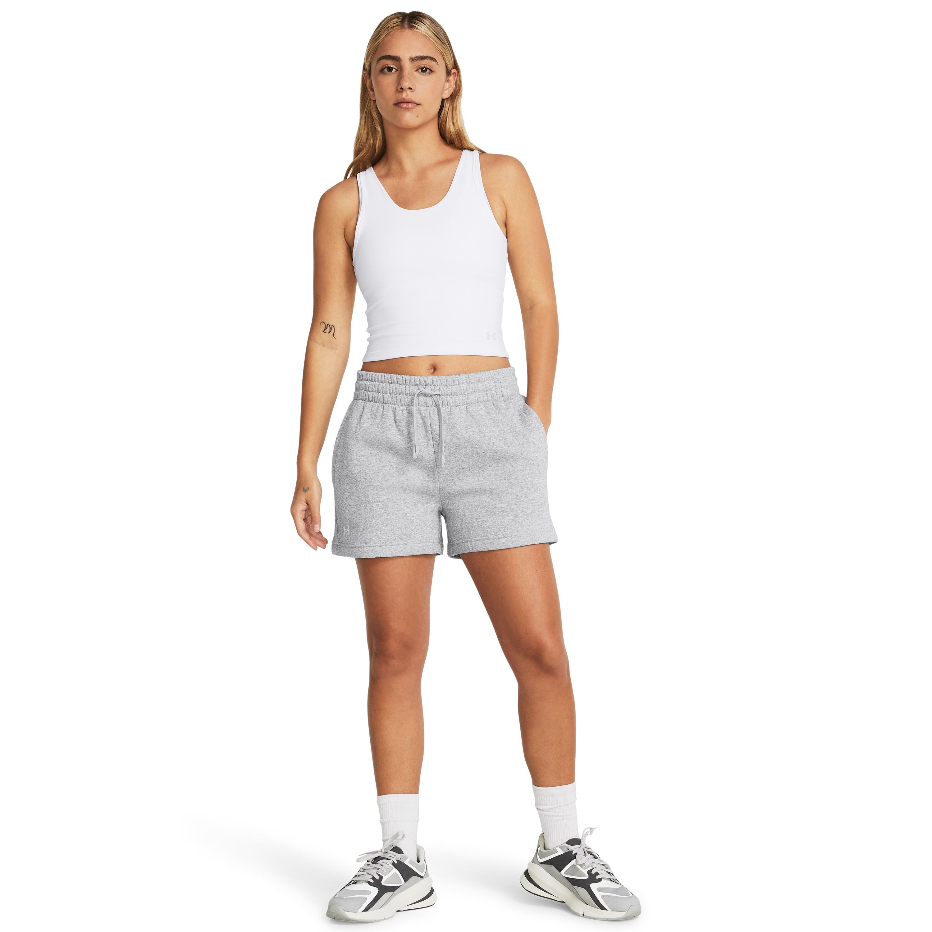 Short mujer Under Armour Rival Fleece 3/5