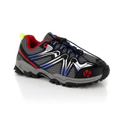 Buitenschoenen voor kinderen - gokart - grijs