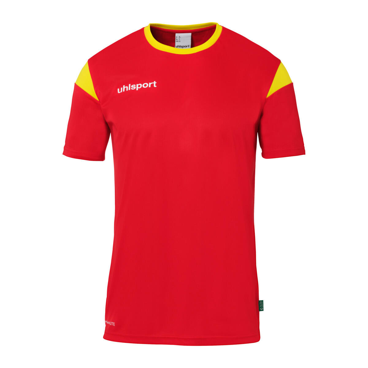 Uhlsport - Maillot Uhlsport Squad 27 - T-shirt Manches Courtes - Jaune|rouge - 38 S - Decathlon