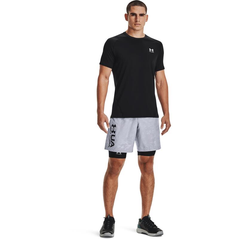 Camiseta de Manga Corta Hombre Under Armour Negro