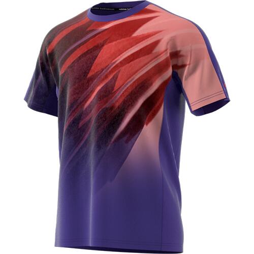 FROSTED Men Badminton Tee - PURPLE