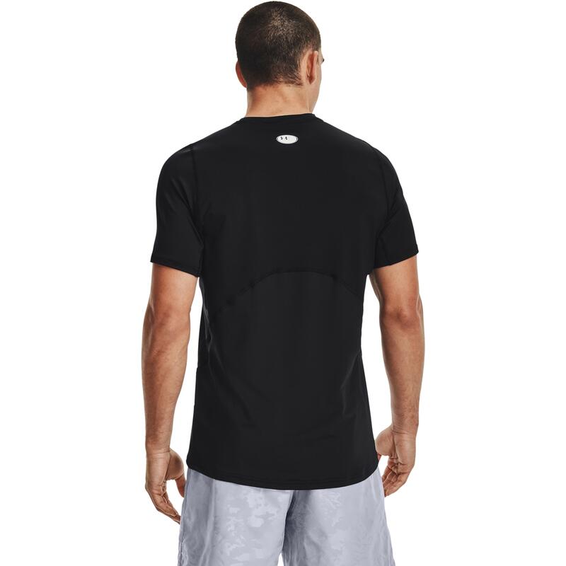T-shirt Noir Homme Under Armour Fitted